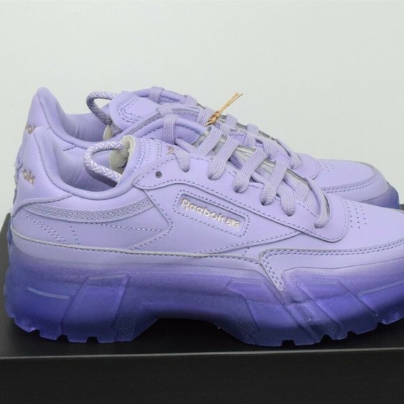 Reebok x Cardi B Club C Crisp Purple GX7632 - Picture 1 of 5